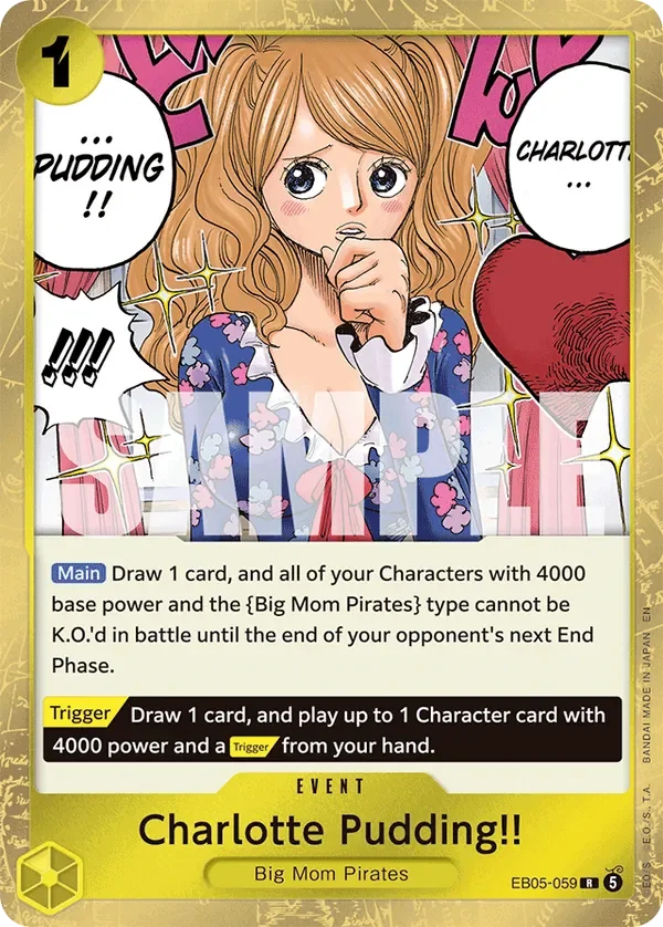 Charlotte Pudding!! #EB05-059 · One Piece