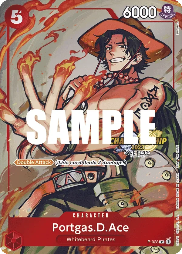 Portgas.D.Ace 「P-028」 — Championship 2023 Event Pack「EN」
