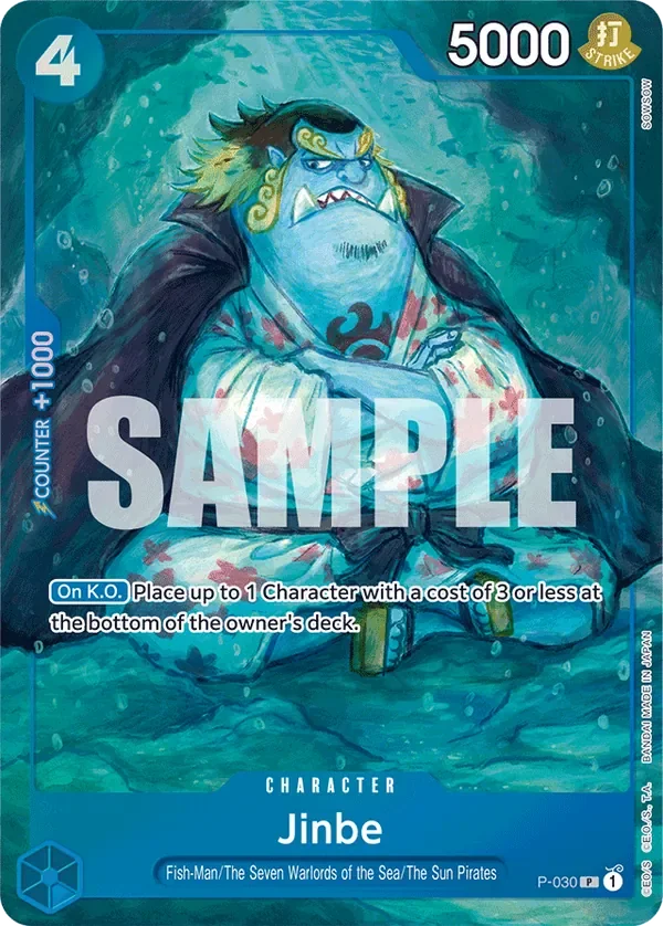 Jinbe 「P-030」 — Premium Card Collection -Bandai Card Games Fest. 23-24 Edition-「EN」