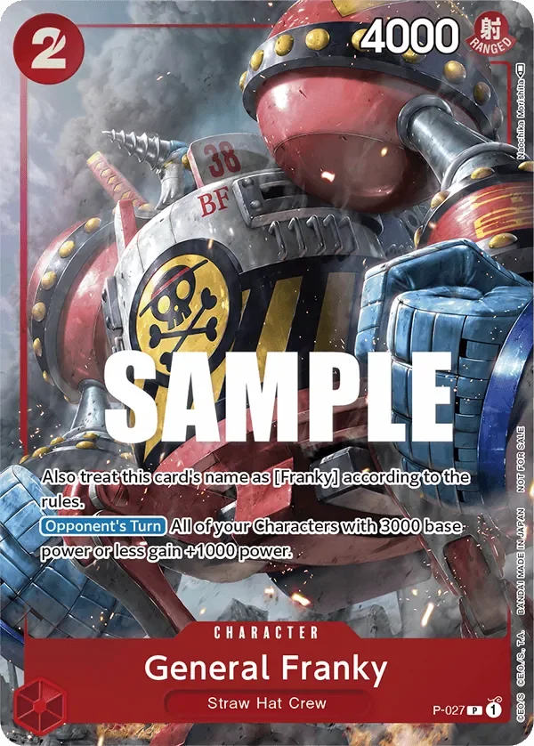 General Franky 「P-027」「EN」