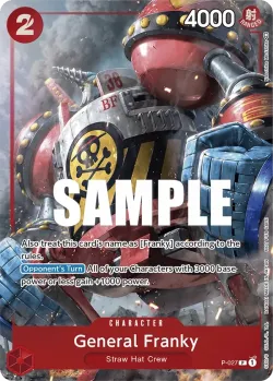 General Franky 「P-027」「EN」