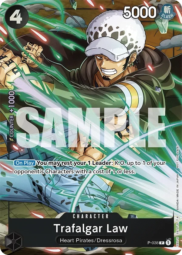 Trafalgar Law 「P-038」「EN」