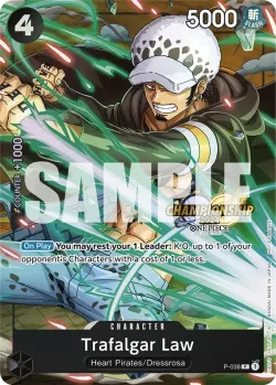 Trafalgar Law 「P-038」 — Championship 2024 Event Pack「EN」