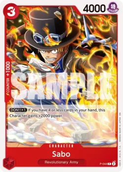 Sabo 「P-044」 — One Piece Card The Best Vol.2「EN」