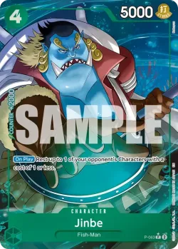 Jinbe 「P-063」 — One Piece Card The Best Vol.2 aa「EN」