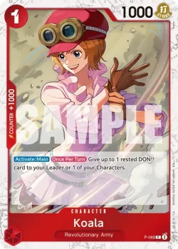 Koala 「P-069」 — One Piece Card The Best Vol.2 jr「EN」