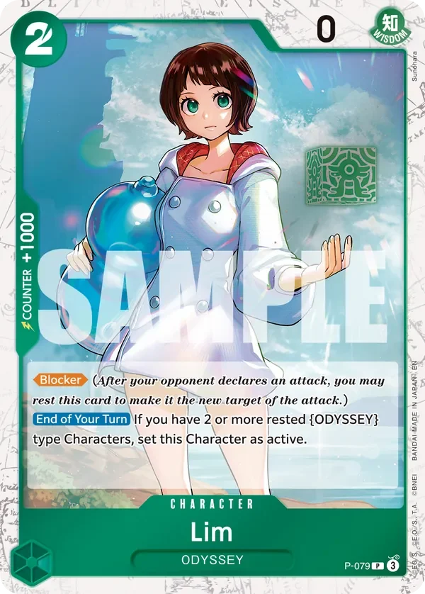 Lim 「P-079」 — One Piece Card The Best Vol.2 jr「EN」