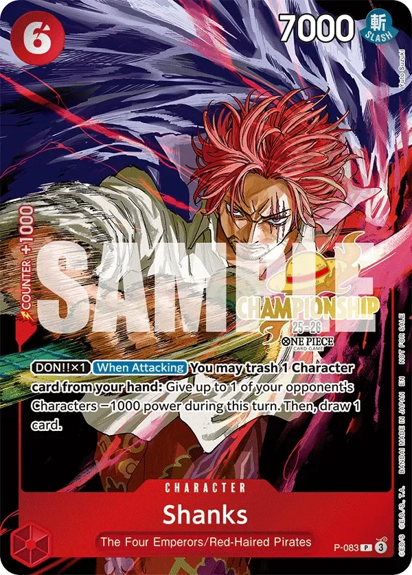 Shanks 「P-083」 — CS 25–26 Event Pack「EN」