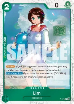 Lim 「P-079」 — One Piece Card The Best Vol.2 jr「EN」