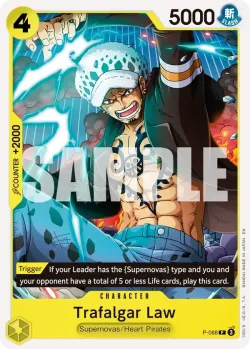 Trafalgar Law 「P-088」 — One Piece Card The Best Vol.2「EN」