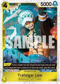 Trafalgar Law 「P-088」 — One Piece Card The Best Vol.2 jr「EN」