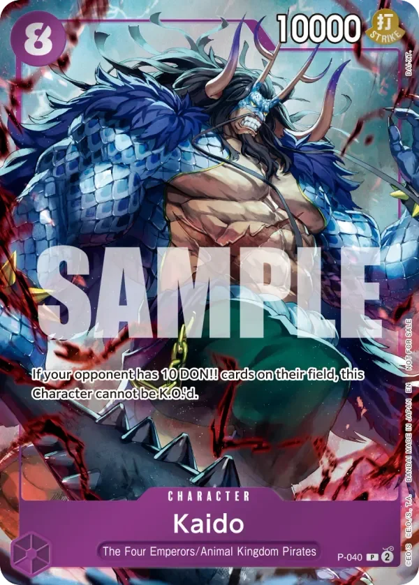 Kaido 「P-040」「EN」