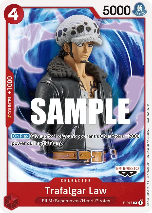 Trafalgar Law 「P-017」「EN」