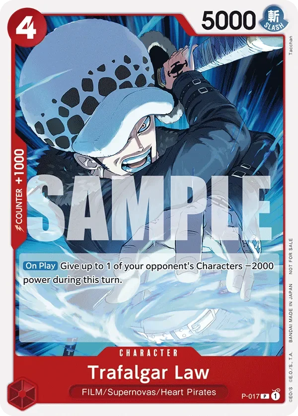Trafalgar Law 「P-017」 — Tournament Pack Vol.7「EN」