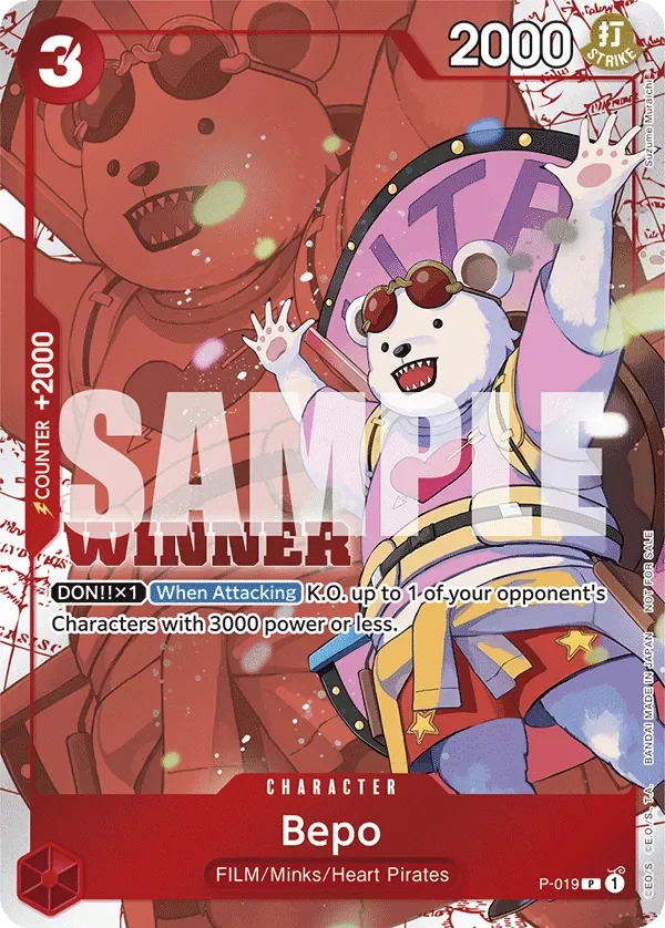 Bepo 「P-019」 — Tournament Pack Vol.7 fa「EN」