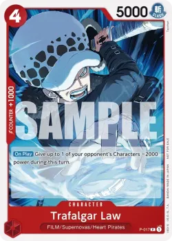 Trafalgar Law 「P-017」 — Tournament Pack Vol.7「EN」