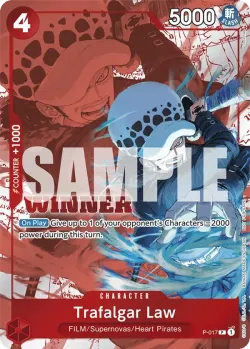 Trafalgar Law 「P-017」 — Tournament Pack Vol.7 fa「EN」