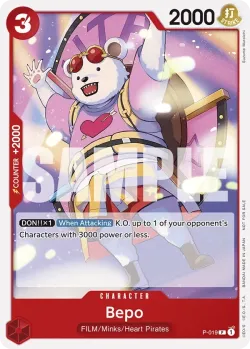 Bepo 「P-019」 — Tournament Pack Vol.7「EN」