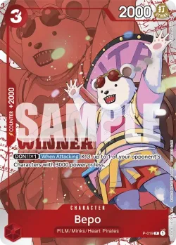 Bepo 「P-019」 — Tournament Pack Vol.7 fa「EN」