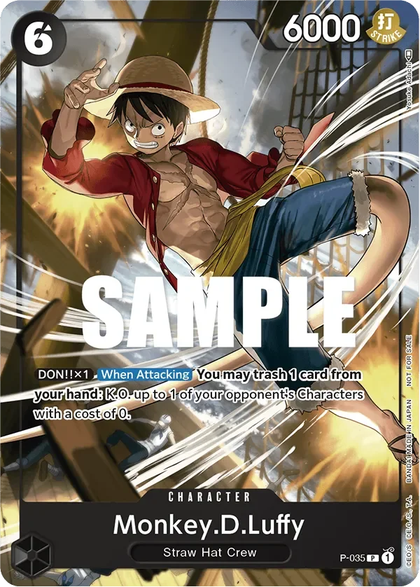 Monkey.D.Luffy 「P-035」「EN」