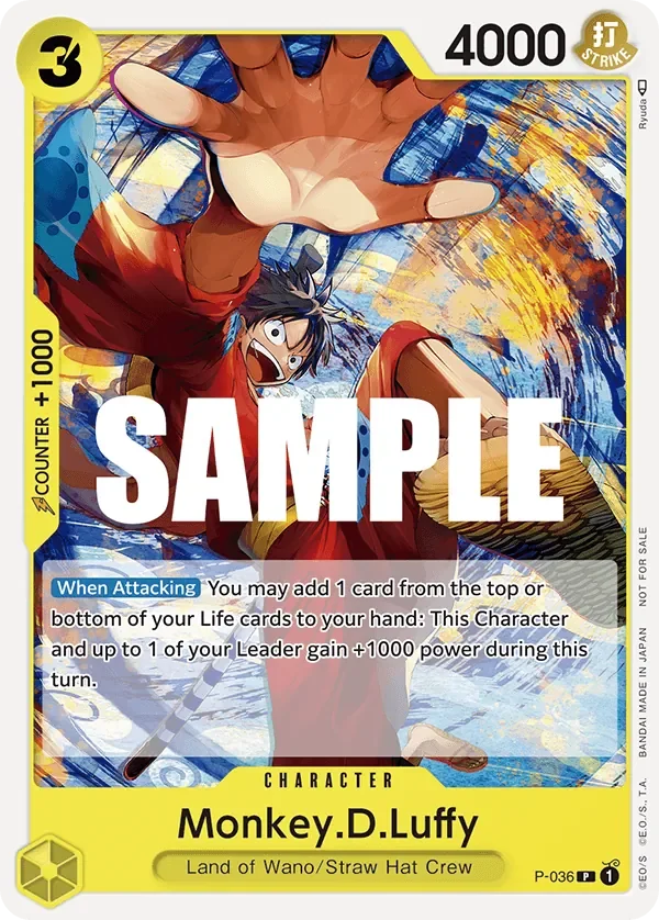 Monkey.D.Luffy 「P-036」「EN」