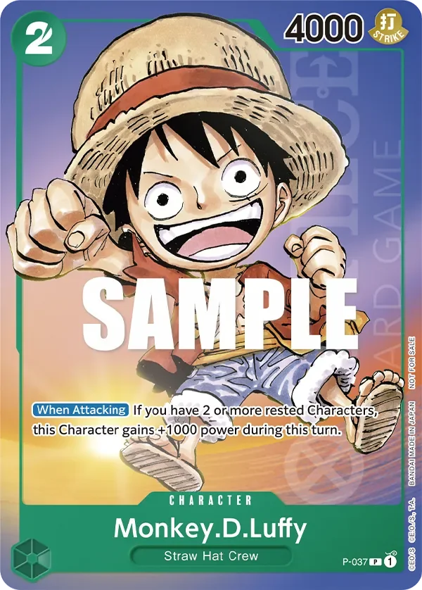 Monkey.D.Luffy 「P-037」「EN」