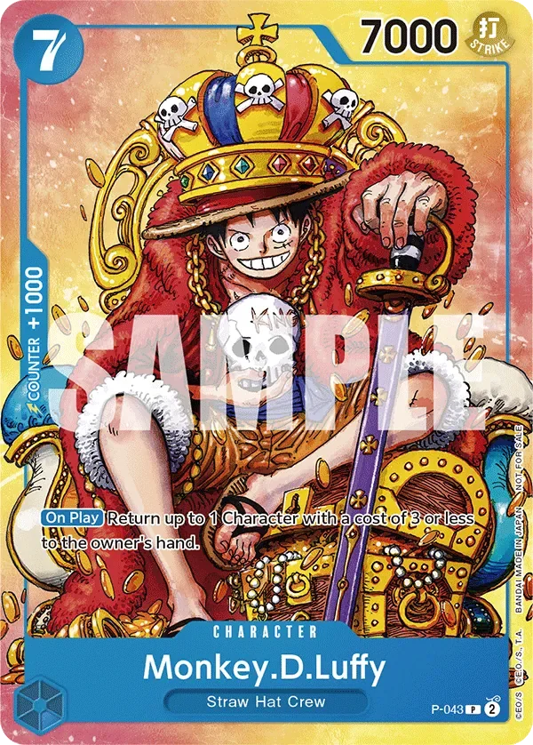 Monkey.D.Luffy 「P-043」「EN」