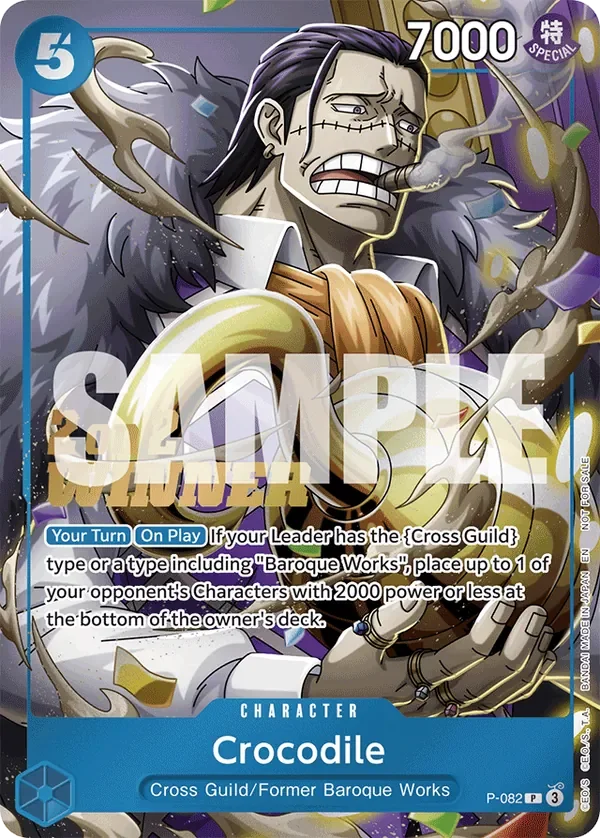 Crocodile 「P-082」 — Prize Cards fa「EN」