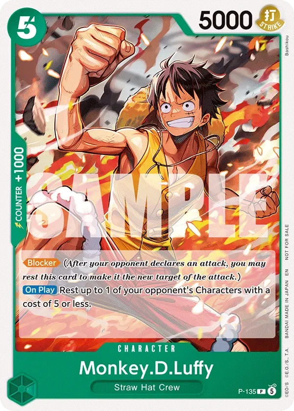 Monkey.D.Luffy 「P-135」「EN」
