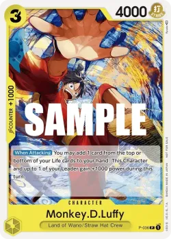 Monkey.D.Luffy 「P-036」「EN」