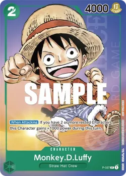 Monkey.D.Luffy 「P-037」「EN」