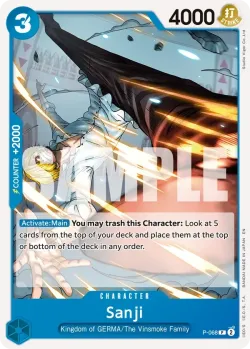 Sanji 「P-068」 — One Piece Card The Best Vol.2「EN」