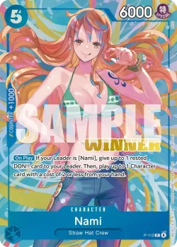 Nami 「P-112」 — Prize Cards fa「EN」