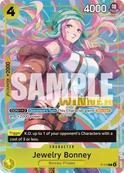 Jewelry Bonney 「P-113」 — Prize Cards fa「EN」