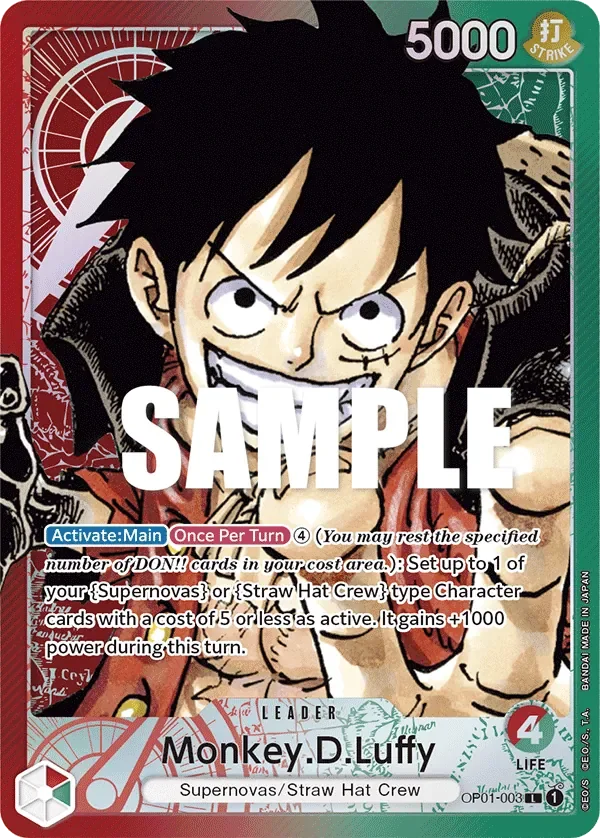 Monkey.D.Luffy 「OP01-003」 — Romance Dawn aa「EN」