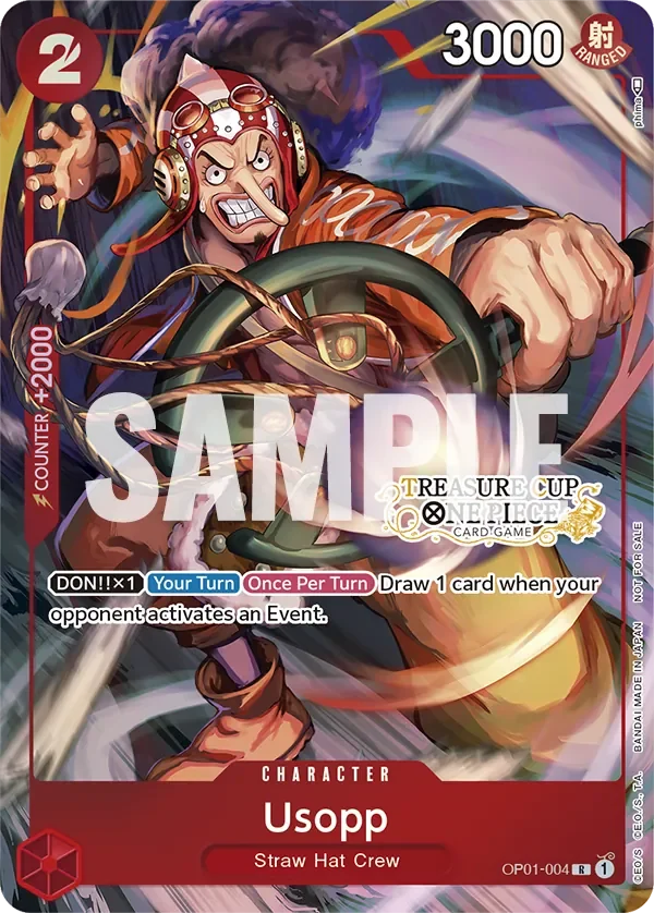 Usopp 「OP01-004」 — Prize Cards aa「EN」