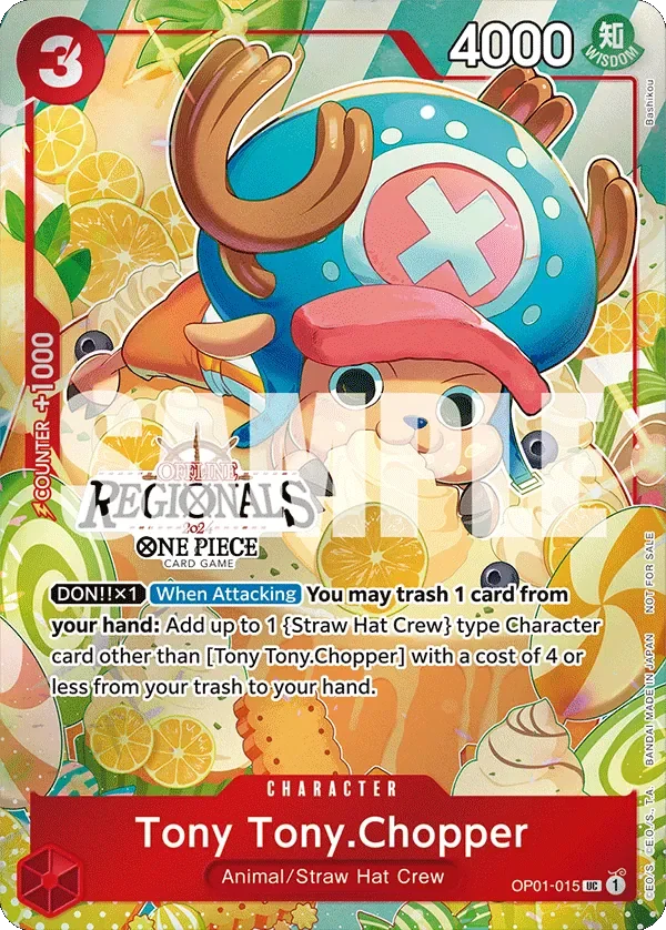 Tony Tony.Chopper 「OP01-015」 — Regional Participation Pack 2024 Vol.3「EN」
