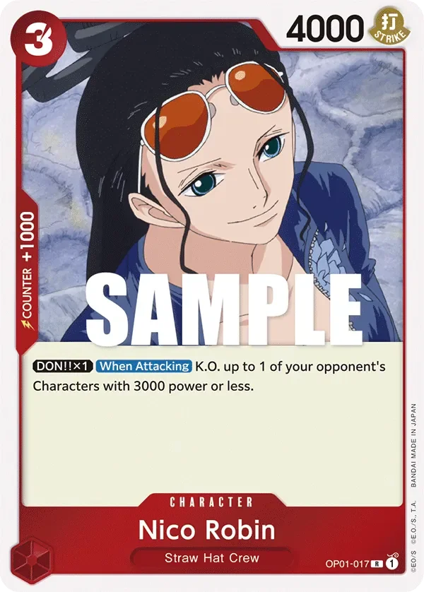 Nico Robin 「OP01-017」「EN」