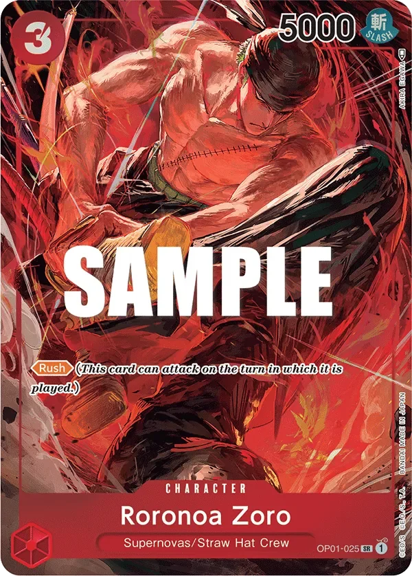 Roronoa Zoro 「OP01-025」 — Romance Dawn aa「EN」