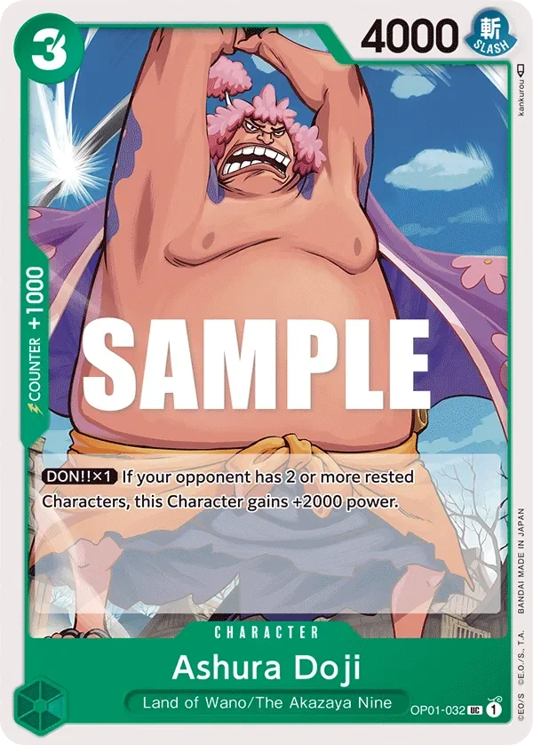Ashura Doji 「OP01-032」「EN」