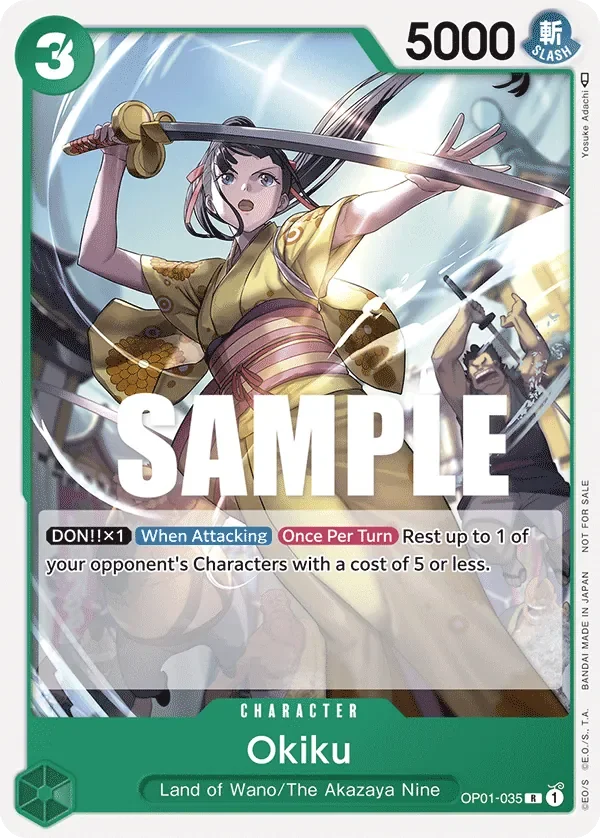 Okiku 「OP01-035」 — Tournament Pack Vol.4「EN」