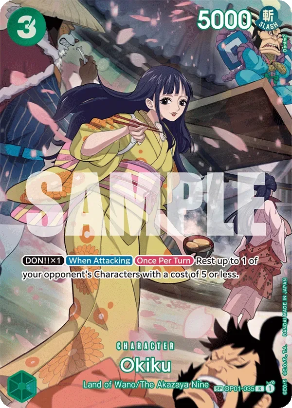 Okiku 「OP01-035」 — 500 Years in the Future「EN」