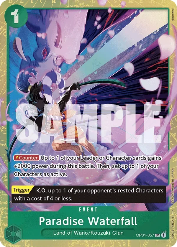 Paradise Waterfall 「OP01-057」 — Premium Card Collection -Best Selection Vol.1- aa「EN」