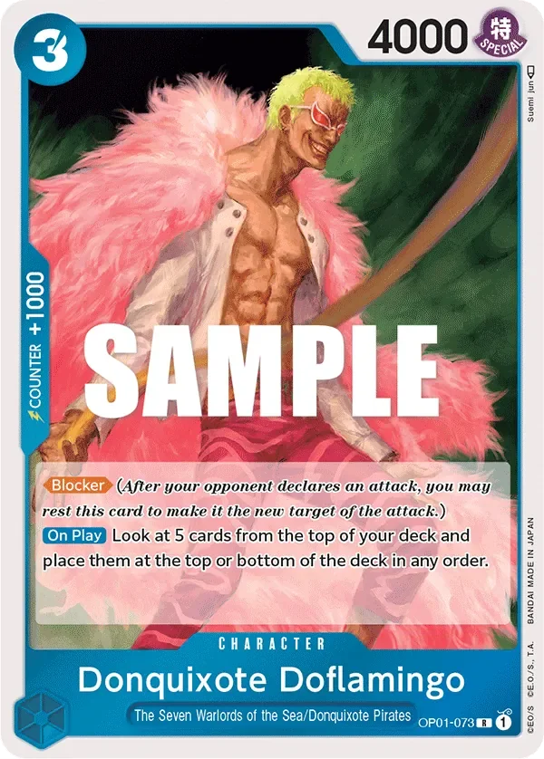 Donquixote Doflamingo 「OP01-073」「EN」