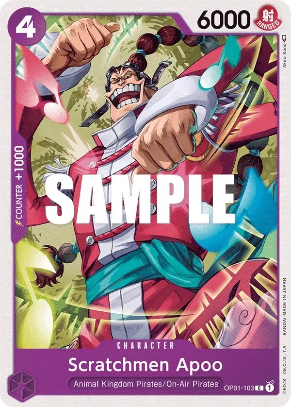 Scratchmen Apoo 「OP01-103」「EN」