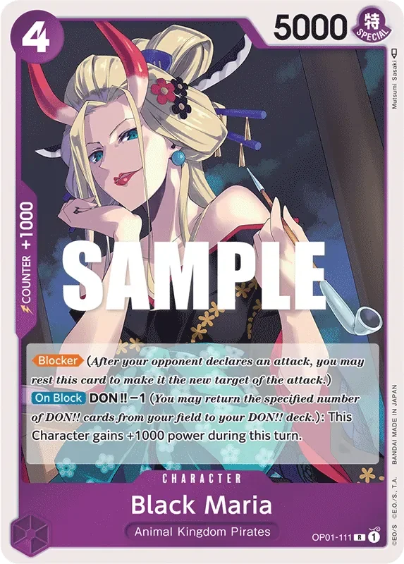 Black Maria 「OP01-111」「EN」
