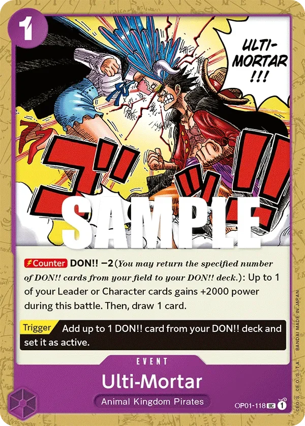 Ulti-Mortar 「OP01-118」「EN」