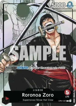 Roronoa Zoro — Premium Card Collection -25th Edition- #OP01-001 · One Piece