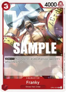 Franky 「OP01-021」 — Tournament Pack Vol.2「EN」