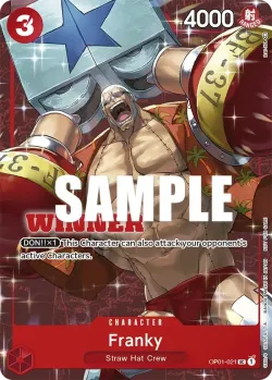 Franky 「OP01-021」 — Tournament Pack Vol.2 fa「EN」